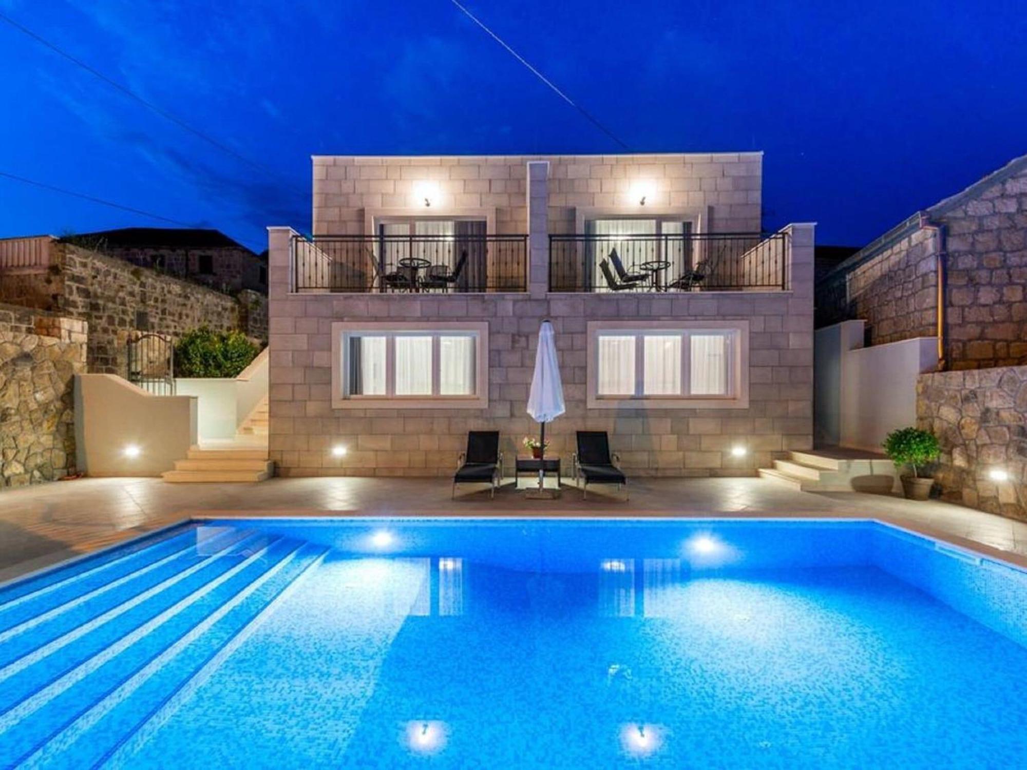 Villa Kabalero - Four-Bedroom Villa With Private Pool Gruda Exterior foto